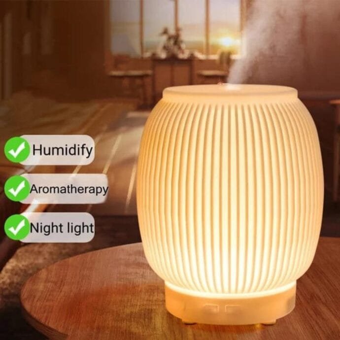 ⁦فواحة ومرطب هواء متعدد الإضاءات LED⁩ - الصورة ⁦3⁩