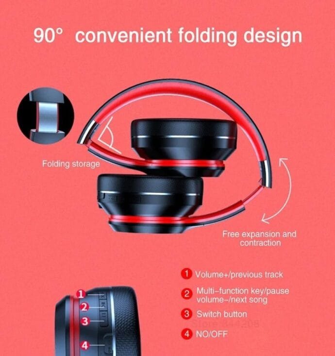 ⁦سماعة الرأس اللاسلكية Lenovo HD200⁩ - الصورة ⁦8⁩