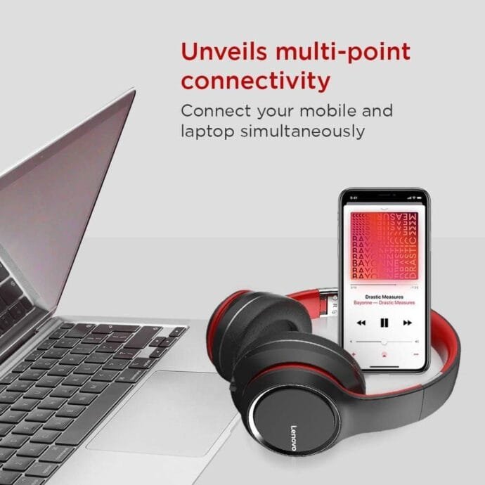 ⁦سماعة الرأس اللاسلكية Lenovo HD200⁩ - الصورة ⁦10⁩