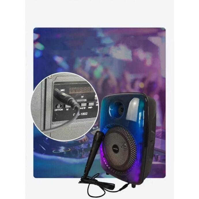 ⁦مكبر الصوت GTS-1802 بتقنية البلوتوث⁩ - الصورة ⁦2⁩