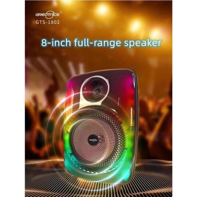 ⁦مكبر الصوت GTS-1802 بتقنية البلوتوث⁩ - الصورة ⁦9⁩