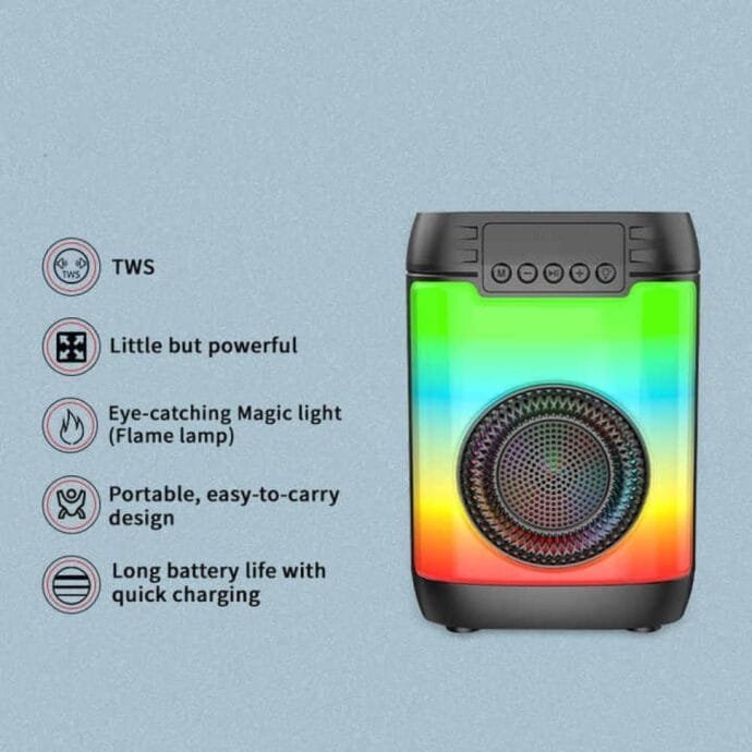⁦سبيكر و مكبر صوت AB150 بقوة 8 واط⁩ - الصورة ⁦4⁩